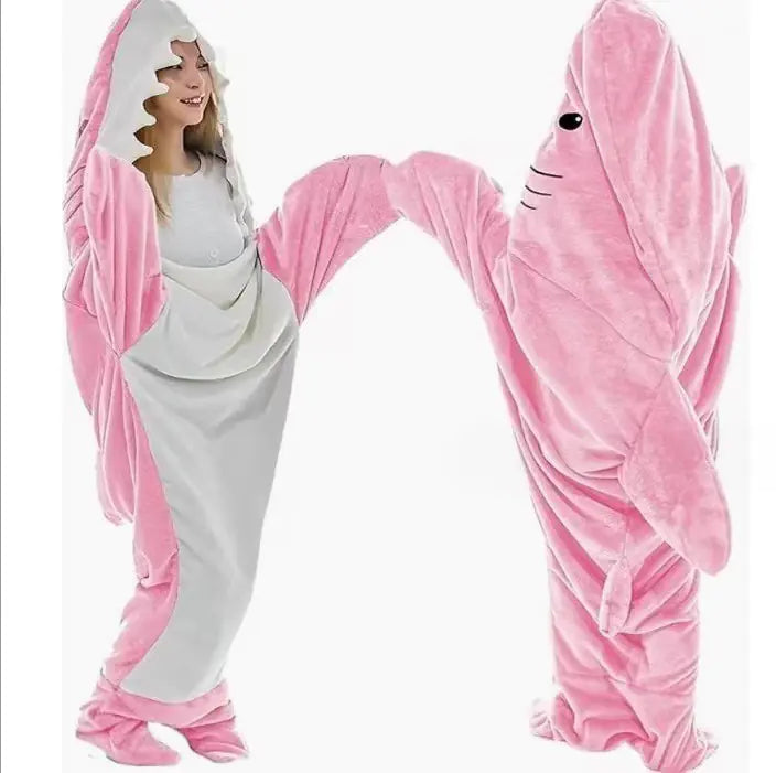 Shark Blanket Super Soft Fleece Wearable Sleep Bag